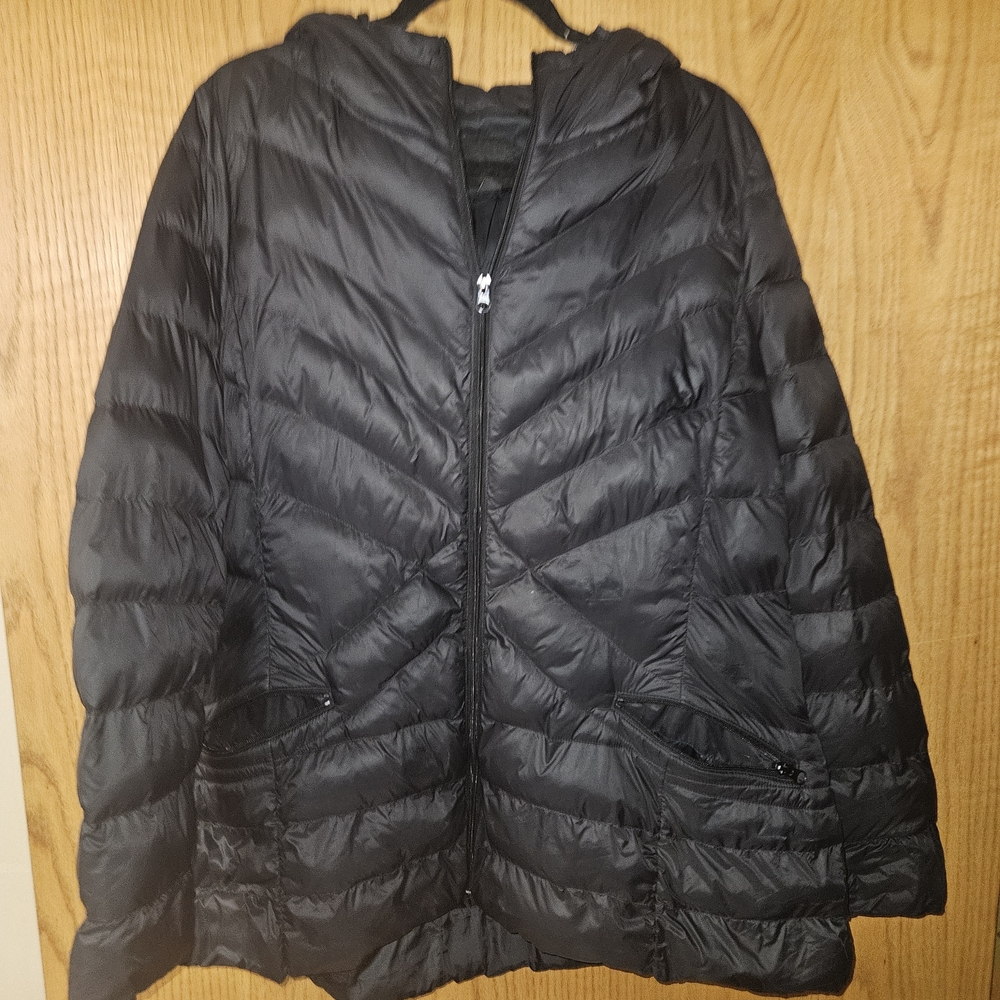 Lane Bryant Black Puffer Jacket